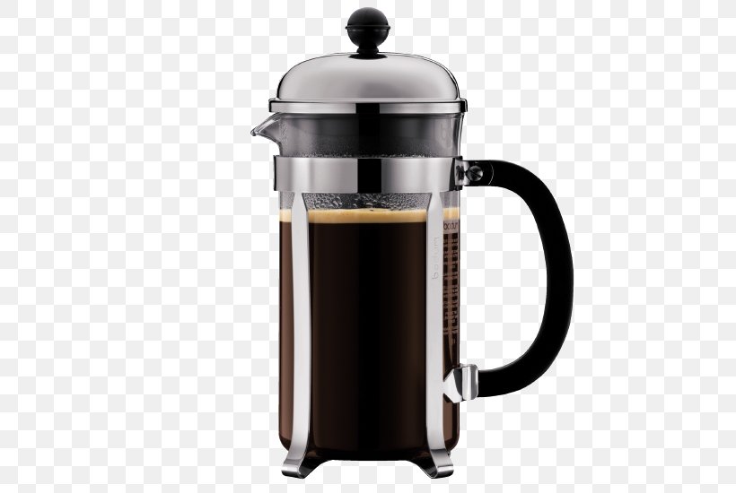 Coffeemaker French Presses Bodum Brewed Coffee, PNG, 500x550px, Coffee, Bodum, Brewed Coffee, Coffee Bean, Coffee Cup Download Free