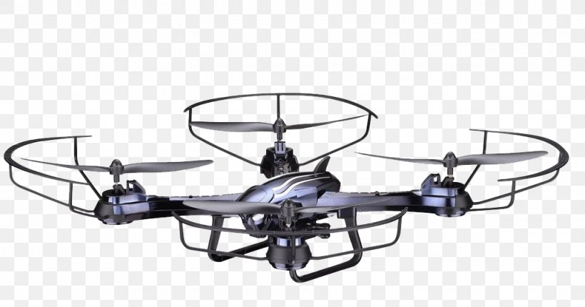 Helicopter Rotor Radio Control Unmanned Aerial Vehicle Quadcopter, PNG, 1024x538px, Helicopter Rotor, Aircraft, Automotive Exterior, Firstperson View, Gyroscope Download Free