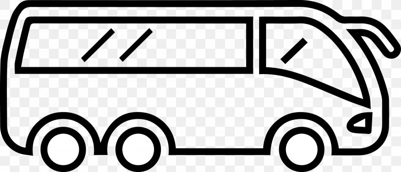 Public Transport Bus Service Coloring Book Drawing Double-decker Bus, PNG, 2432x1049px, Bus, Area, Ausmalbild, Automotive Design, Black And White Download Free