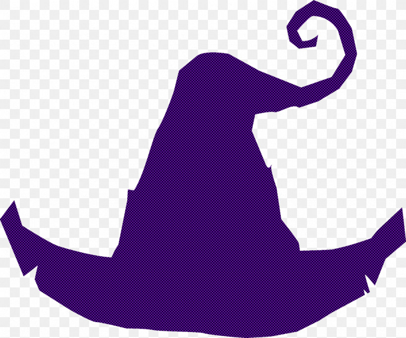 Witch Hat Halloween, PNG, 1024x852px, Witch Hat, Costume Accessory, Halloween, Purple, Silhouette Download Free