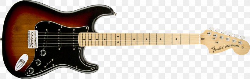 Fender Stratocaster Electric Guitar Squier Fender Musical Instruments Corporation, PNG, 2400x763px, Fender Stratocaster, Acoustic Electric Guitar, Bass Guitar, Electric Guitar, Electronic Musical Instrument Download Free