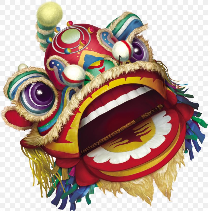 Lion Dance Dragon Dance Chinese New Year, PNG, 1016x1033px, Lion, Art, Carnival, Chinese Dragon, Chinese New Year Download Free