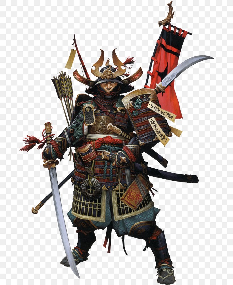 Pathfinder Roleplaying Game Samurai Paizo Publishing Warrior, PNG, 690x1000px, Pathfinder Roleplaying Game, Action Figure, Armour, Character, Character Class Download Free