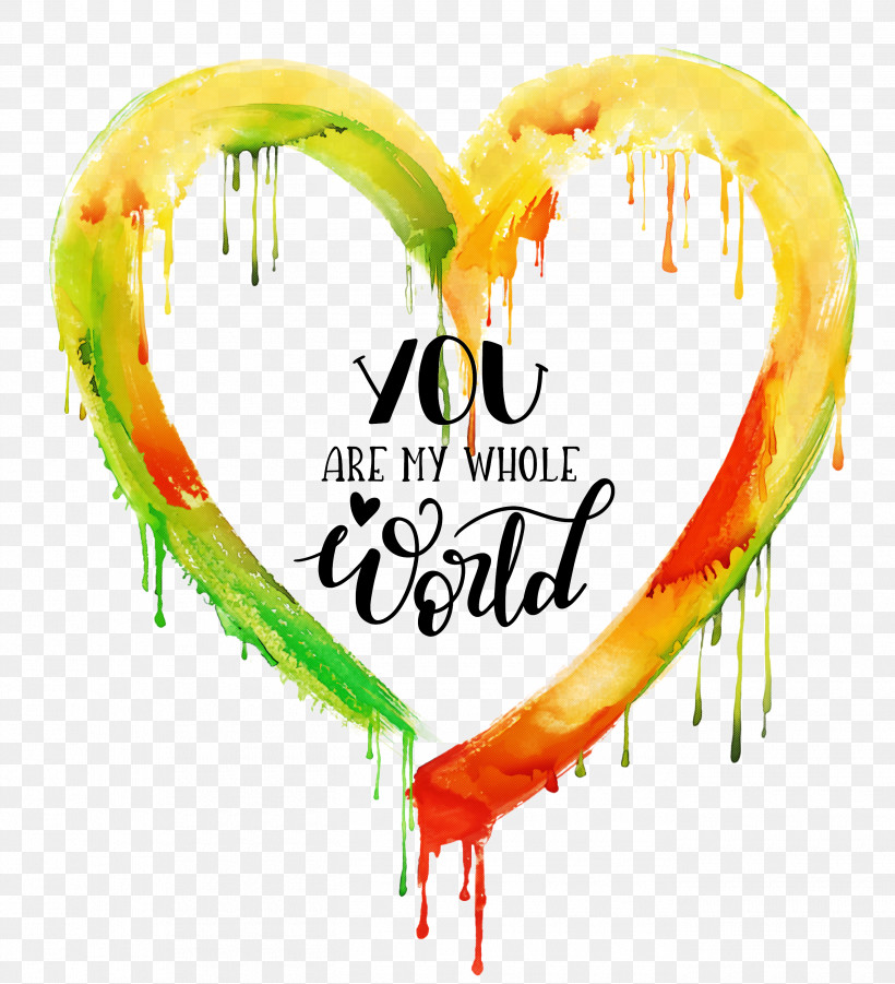 You Are My Whole World Valentines Day Valentine, PNG, 2730x3000px, Valentines Day, Blog, Heart, Idea, Painting Download Free