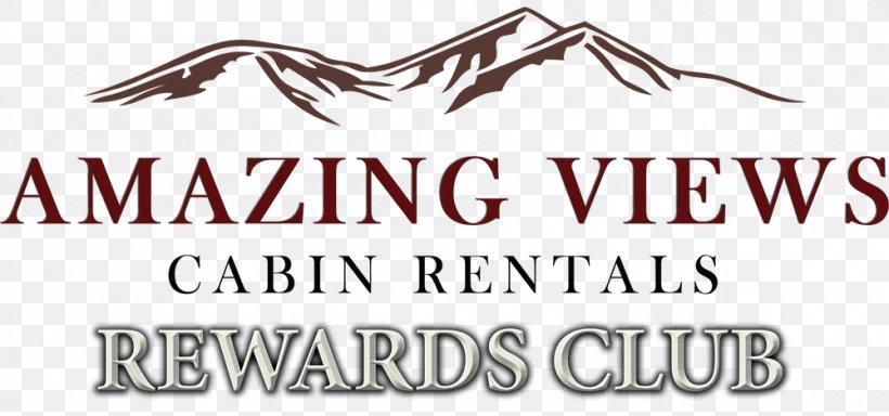 Amazing Views Cabin Rentals Web Design Logo Vacation Rental, PNG, 1000x469px, Web Design, Brand, Calligraphy, Gatlinburg, Great Smoky Mountains Download Free