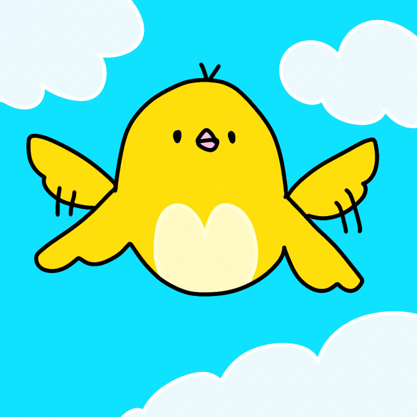 Cartoon Bird, PNG, 1200x1200px, Cartoon, Birds, Cartoon Bird, Drawing, Line Art Download Free