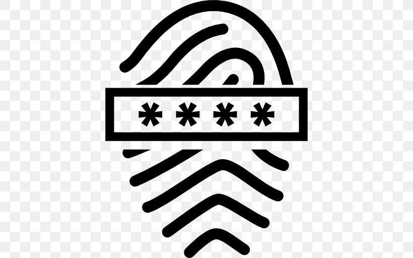 Fingerprint Computer Software Image Scanner, PNG, 512x512px, Fingerprint, Backup, Black, Black And White, Brand Download Free