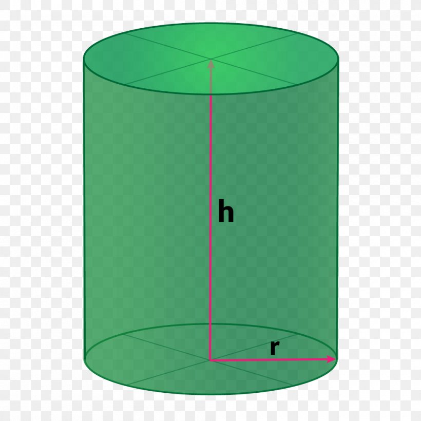 Cylinder Rectangle Green, PNG, 1000x1000px, Cylinder, Green, Minute, Rectangle, Table Download Free