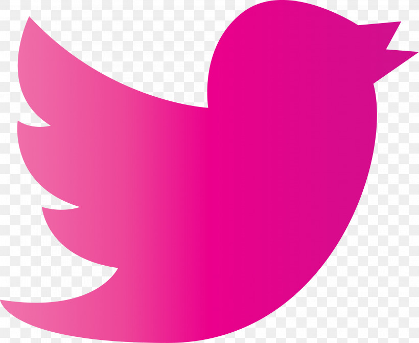 Twitter, PNG, 3142x2570px, Twitter, Angle, M095, Pink M Download Free