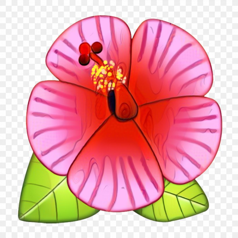 Pink Flower Cartoon, PNG, 2289x2289px, Emoji, Anthurium, Emoticon, Flower, Hawaiian Hibiscus Download Free