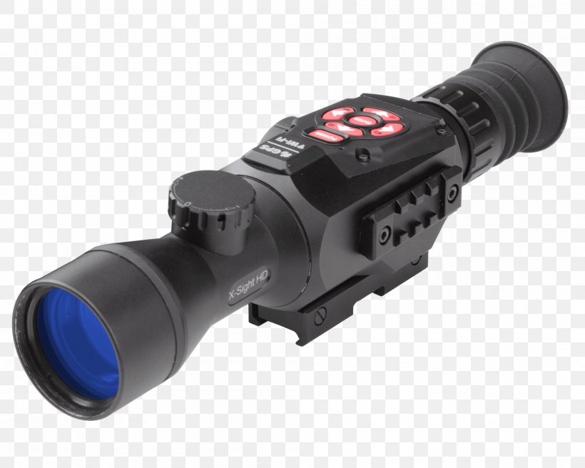 Telescopic Sight American Technologies Network Corporation High-definition Television Night Vision Device High-definition Video, PNG, 2000x1600px, Watercolor, Cartoon, Flower, Frame, Heart Download Free