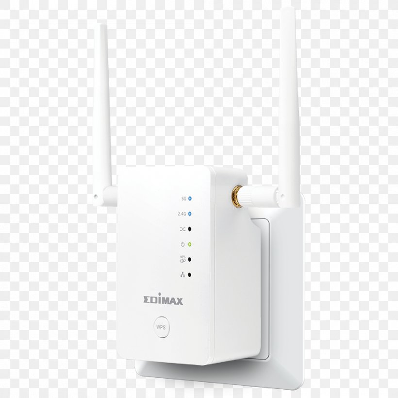 Wireless Repeater EDIMAX WiFi Repeater Wi-Fi Wireless Access Points, PNG, 1000x1000px, Wireless Repeater, Computer Network, Edimax, Electronics, Ieee 80211ac Download Free