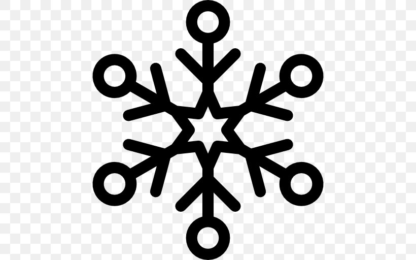 Snowflake Clip Art, PNG, 512x512px, Snowflake, Artwork, Black And White, Line Art, Snow Download Free