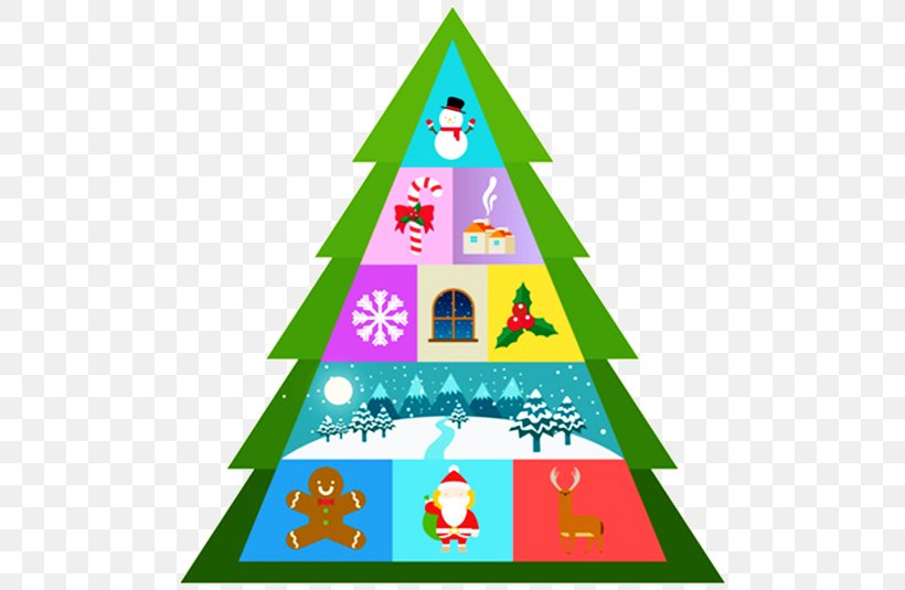 Christmas Tree Christmas Ornament Illustration, PNG, 500x535px, Christmas Tree, Area, Art, Christmas, Christmas Card Download Free