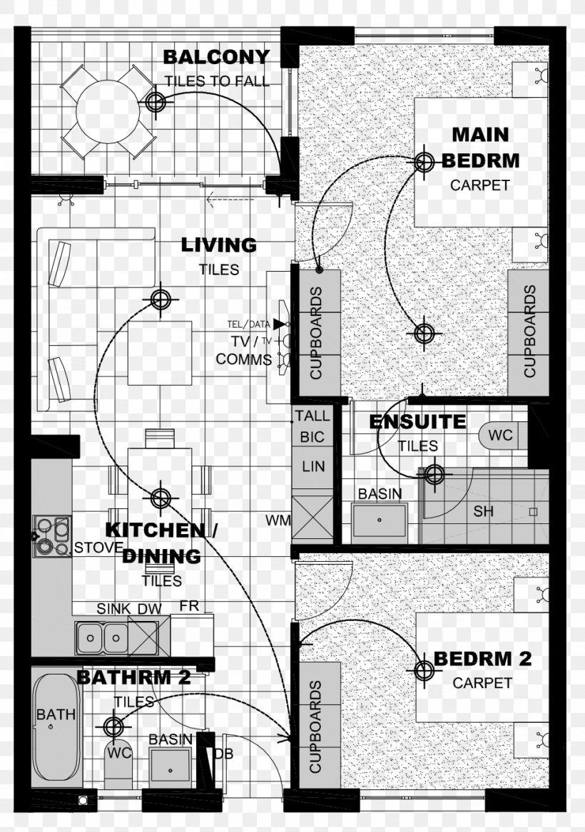 Floor Plan Bedroom Architecture Terrace, PNG, 975x1388px, Floor Plan, Architecture, Area, Balcony, Bed Download Free