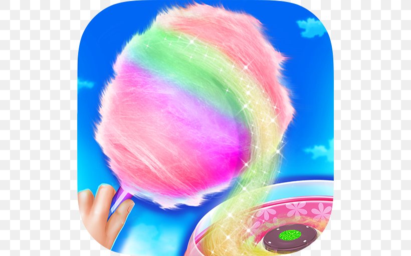 My Sweet Cotton Candy Shop Sweet Cotton Candy Maker Android, PNG, 512x512px, My Sweet Cotton Candy Shop, Android, Candy, Cotton Candy, Dessert Download Free