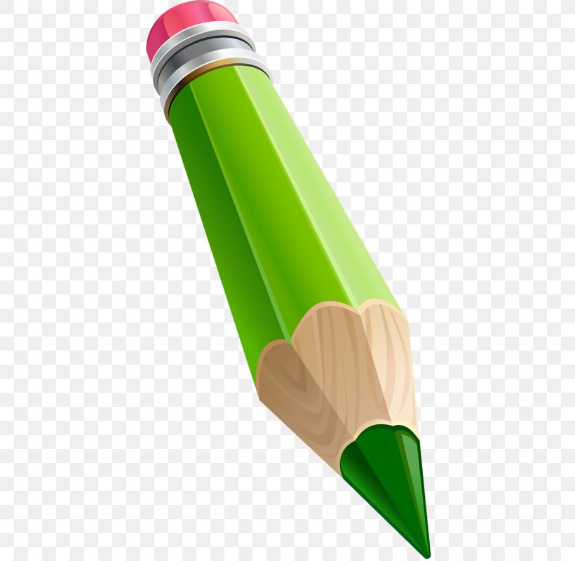 Pencil Paintbrush, PNG, 410x800px, Pencil, Brush, Drawing, Green, Office Supplies Download Free