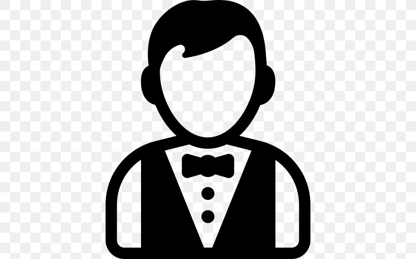 Person Icon Vector, PNG, 512x512px, Butler, Blackandwhite, Formal Wear, Line Art, Logo Download Free