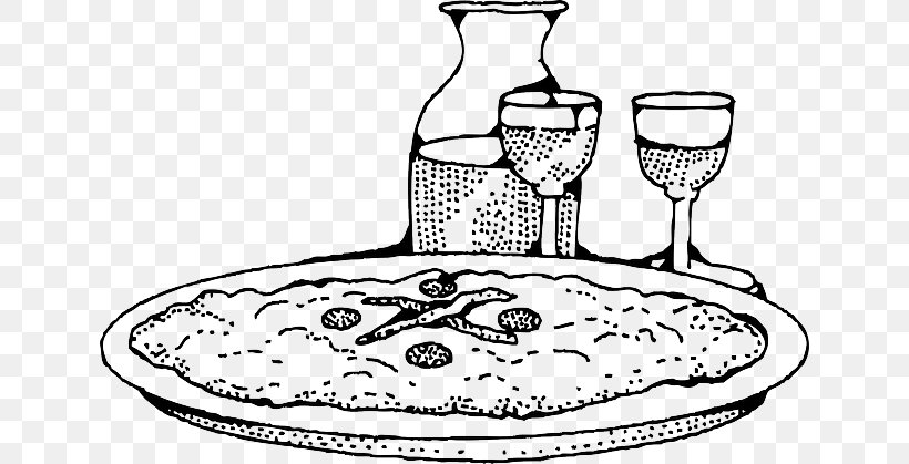 Sicilian Pizza Italian Cuisine Italian Wine Frittata, PNG, 640x419px, Pizza, Artwork, Barware, Black And White, Cheese Download Free