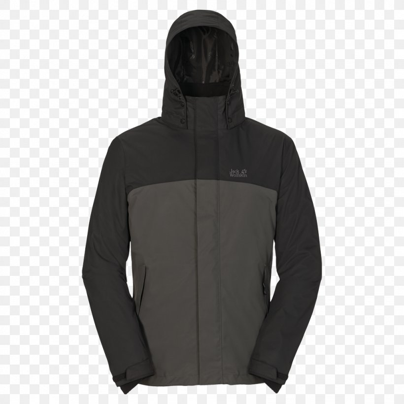 Hoodie Jacket Polar Fleece Clothing Coat, PNG, 1024x1024px, Hoodie, Black, Clothing, Coat, Daunenjacke Download Free