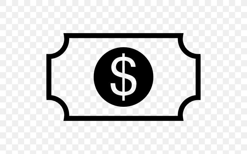 United States Dollar Dollar Sign Money Symbol, PNG, 512x512px, United States Dollar, Area, Bank, Black, Black And White Download Free