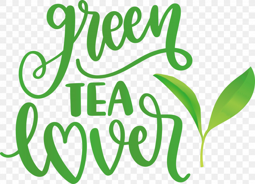 Green Tea Lover Tea, PNG, 3000x2172px, Tea, Green, Leaf, Logo, M Download Free