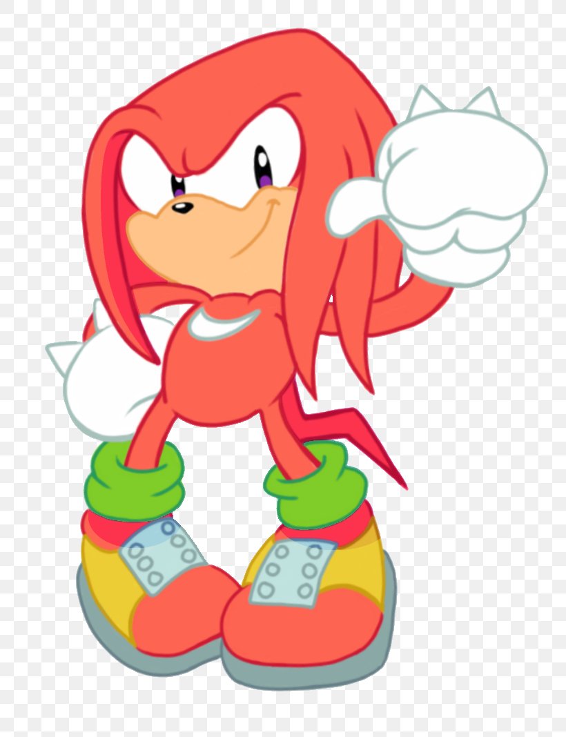Knuckles The Echidna Sonic The Hedgehog 2 Sega Sonic Team Character, PNG, 788x1068px, Watercolor, Cartoon, Flower, Frame, Heart Download Free