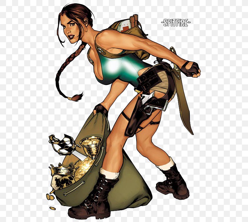 Lara Croft: Tomb Raider Lara Croft: Tomb Raider Comics Artist, PNG, 532x737px, Tomb Raider, Adam Hughes, Art, Cartoon, Comics Download Free
