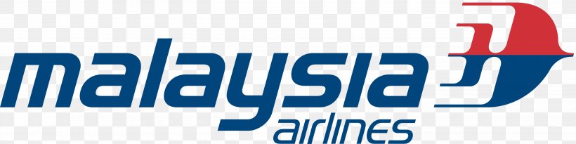 Logo Malaysia Airlines Vector Graphics, PNG, 2840x713px, Logo, Airline, Area, Blue, Brand Download Free