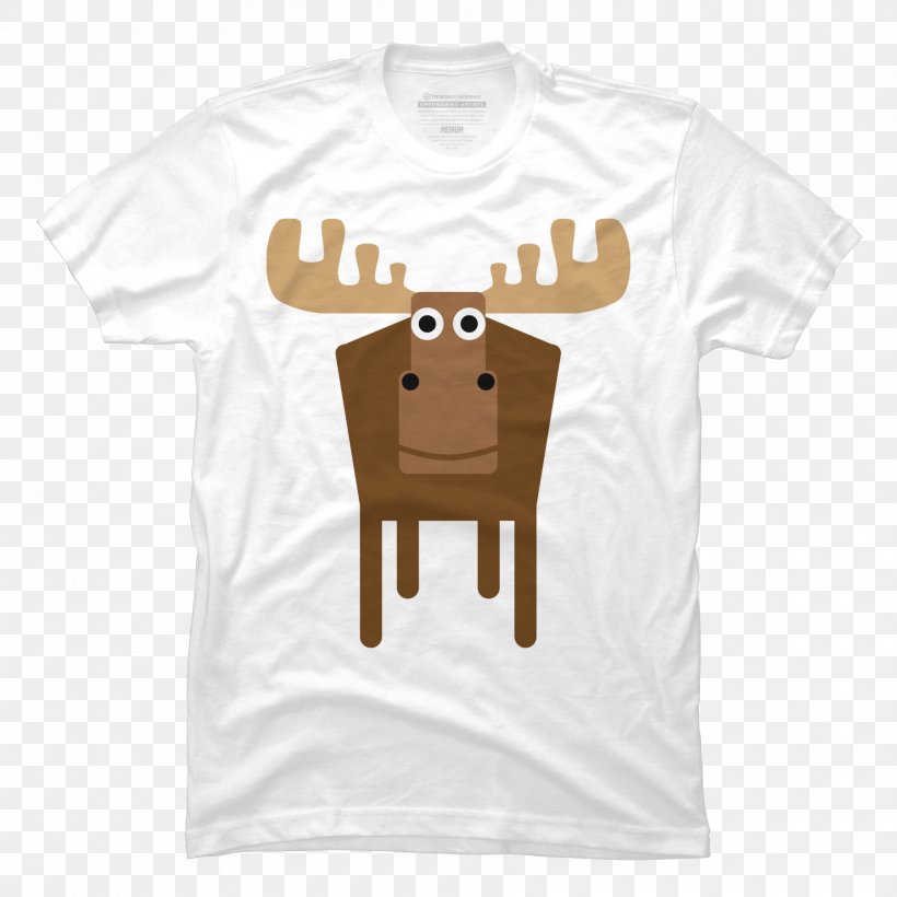 T-shirt Hoodie Reindeer Clothing, PNG, 1800x1800px, Tshirt, Active Shirt, Animal, Black, Brand Download Free