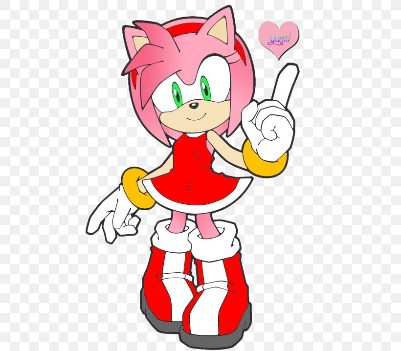 Amy Rose Tikal Sonic The Hedgehog DeviantArt Fan Art, PNG, 497x718px, Watercolor, Cartoon, Flower, Frame, Heart Download Free