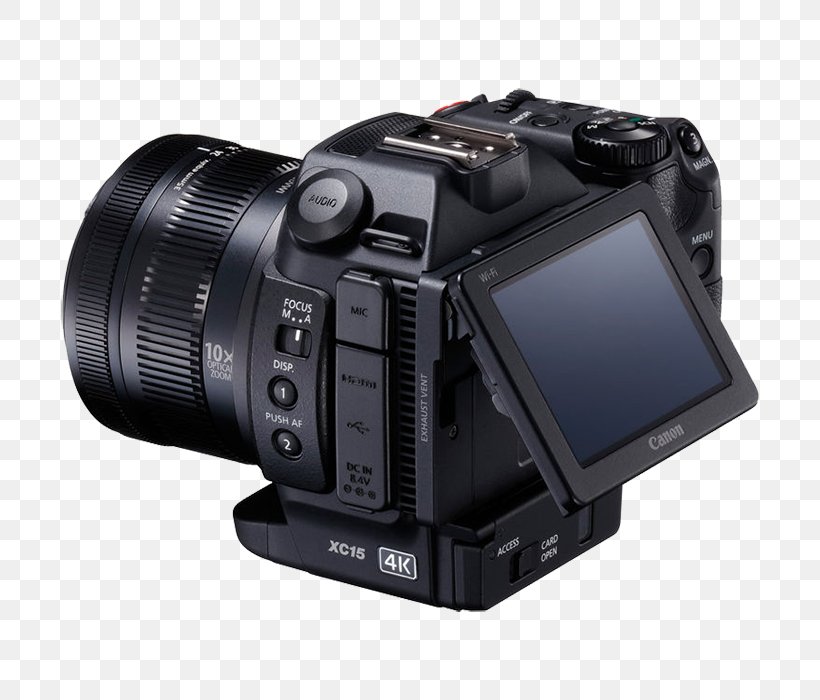 Canon XC15 Video Cameras 4K Resolution Canon XC10, PNG, 700x700px, 4k Resolution, Canon Xc15, Active Pixel Sensor, Camera, Camera Accessory Download Free