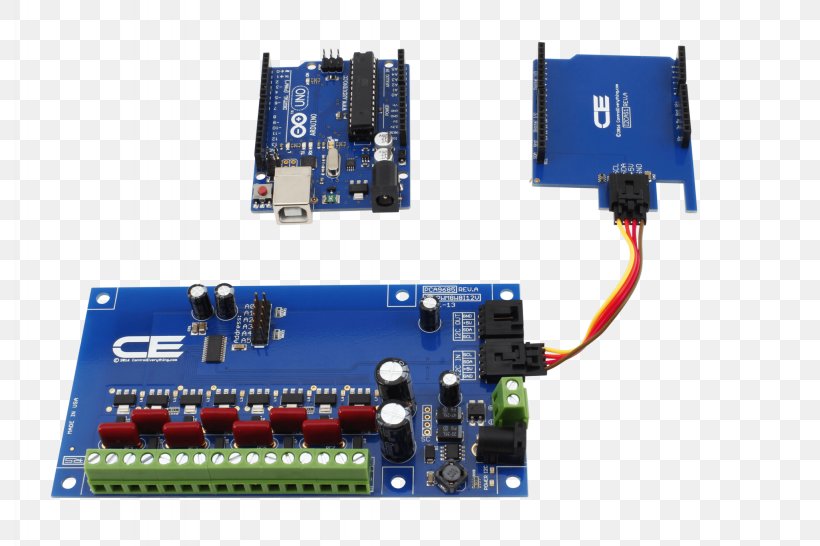 Microcontroller Electronic Engineering Electronics Computer Hardware Electronic Component, PNG, 2048x1365px, Microcontroller, Capacitor, Circuit Component, Circuit Prototyping, Computer Download Free