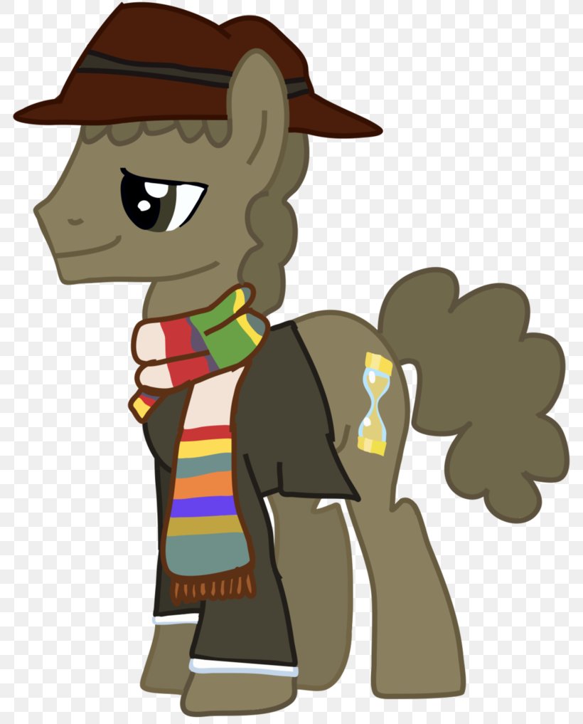 Pony Fourth Doctor Derpy Hooves DeviantArt, PNG, 786x1017px, Pony, Art, Cartoon, Character, Derpy Hooves Download Free