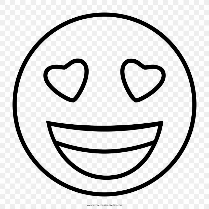 Smiley Coloring Book Drawing Happiness Emoticon Png 1000x1000px