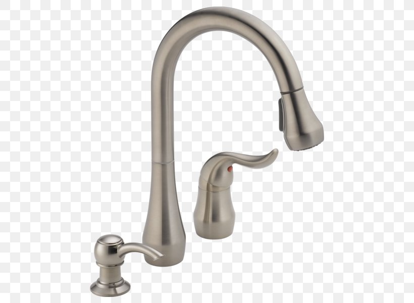 Tap Moen Kitchen Lowe's Stainless Steel, PNG, 600x600px, Tap, American Standard Brands, Bathtub Accessory, Handle, Hardware Download Free