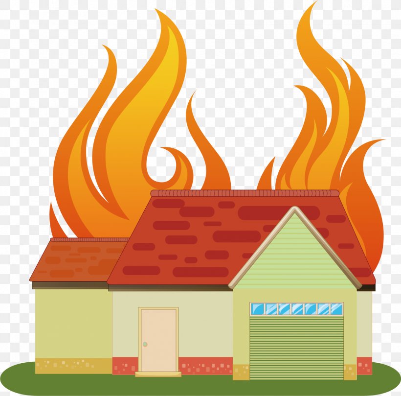 The House Is On Fire, PNG, 1772x1749px, House, Art, Building, Cartoon, Clip Art Download Free