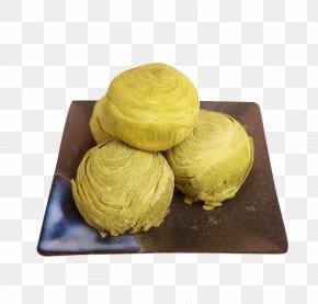 A Dish Of Green Tea Cake - Green Tea Dim Sum Matcha Tieguanyin PNG