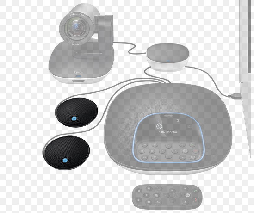 Microphone Logitech GROUP Video Conferencing Systeem Logitech GROUP Video Conferencing System 960-001054 Logitech ConferenceCam BCC950, PNG, 800x687px, Microphone, Computer, Electronics, Hardware, Highdefinition Video Download Free