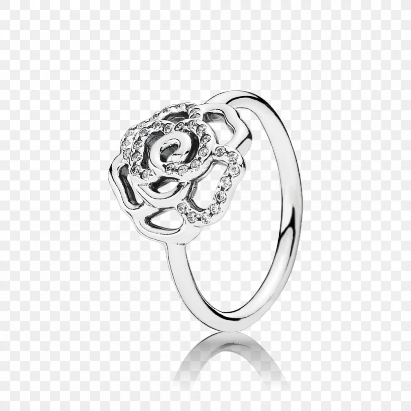 Pandora Ring Cubic Zirconia Discounts And Allowances Jewellery, PNG, 1000x1000px, Pandora, Body Jewelry, Bracelet, Charm Bracelet, Cubic Zirconia Download Free