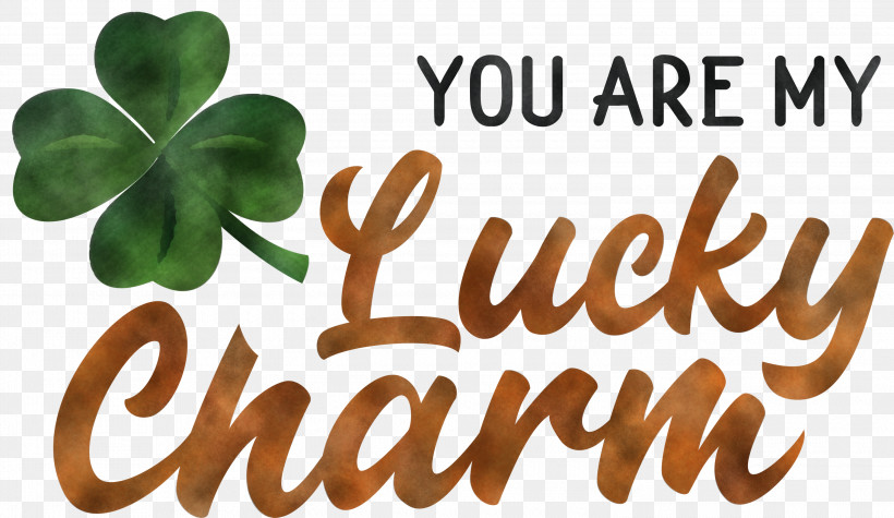 You Are My Lucky Charm St Patricks Day Saint Patrick, PNG, 3000x1741px, St Patricks Day, Biology, Leaf, Logo, M Download Free