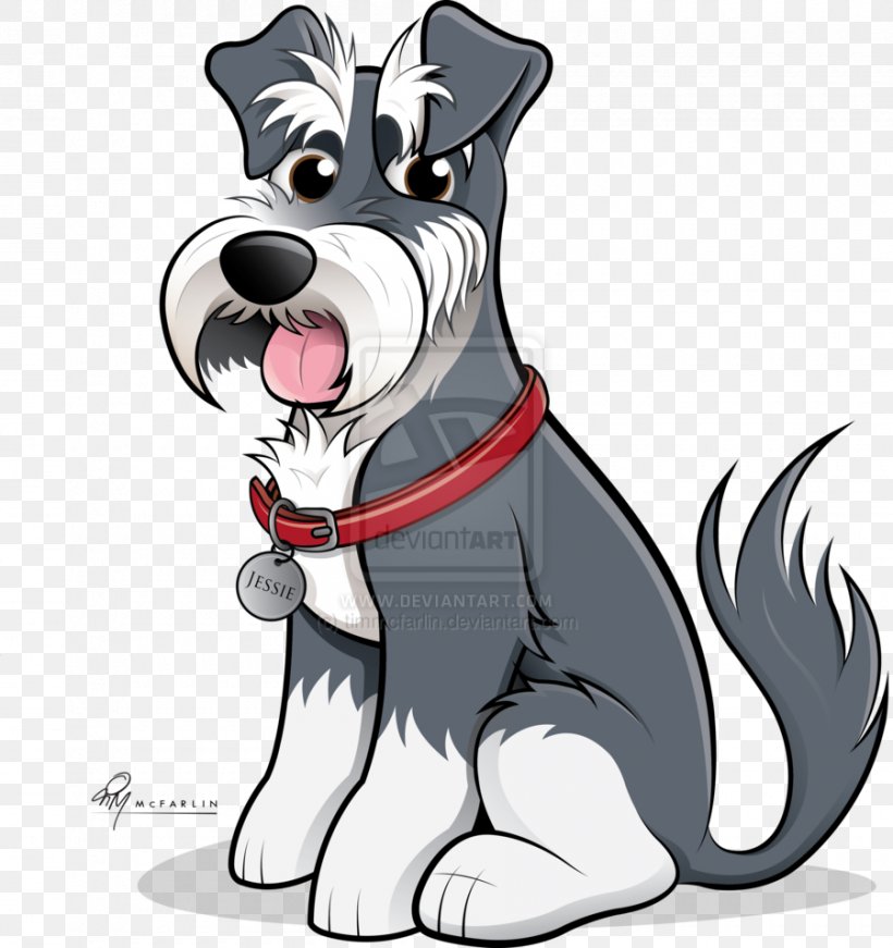 Miniature Schnauzer Standard Schnauzer Giant Schnauzer Jack Russell Terrier Puppy, PNG, 900x956px, Miniature Schnauzer, Breed, Carnivoran, Cartoon, Dog Download Free
