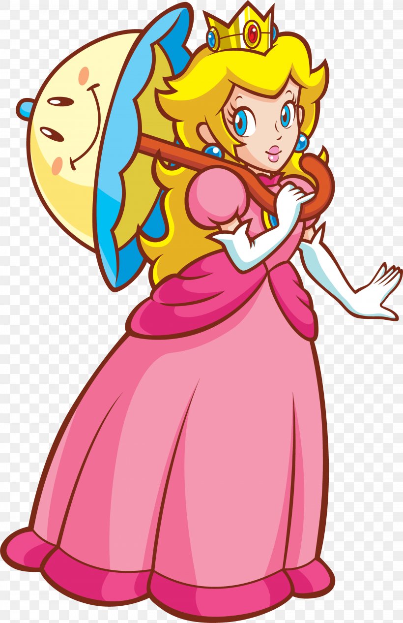 Super Princess Peach Super Mario Bros., PNG, 2829x4371px, Princess Peach, Art, Artwork, Bowser, Fictional Character Download Free