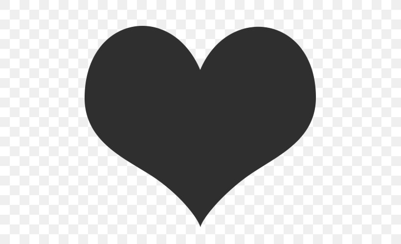 Vector Graphics Clip Art Heart Image, PNG, 500x500px, Heart, Black, Black And White, Love Download Free