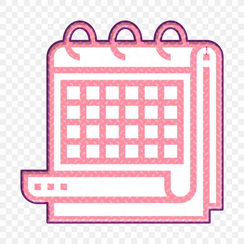 Calendar Icon Hotel Services Icon, PNG, 1204x1204px, Calendar Icon, Hotel Services Icon, Magenta, Pink, Rectangle Download Free