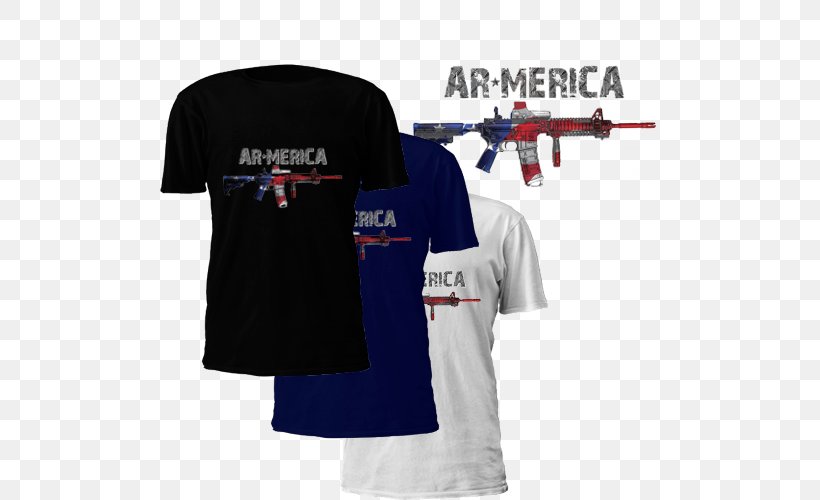 T-shirt United States Of America Clothing Sleeve, PNG, 500x500px, Tshirt, American Eagle Outfitters, Ar15 Style Rifle, Clothing, Joint Download Free