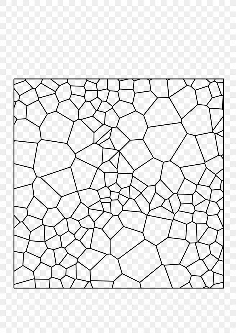 Voronoi Diagram Attractor Mathematical Diagram Point, PNG, 1697x2400px, Voronoi Diagram, Area, Attractor, Black And White, Diagram Download Free