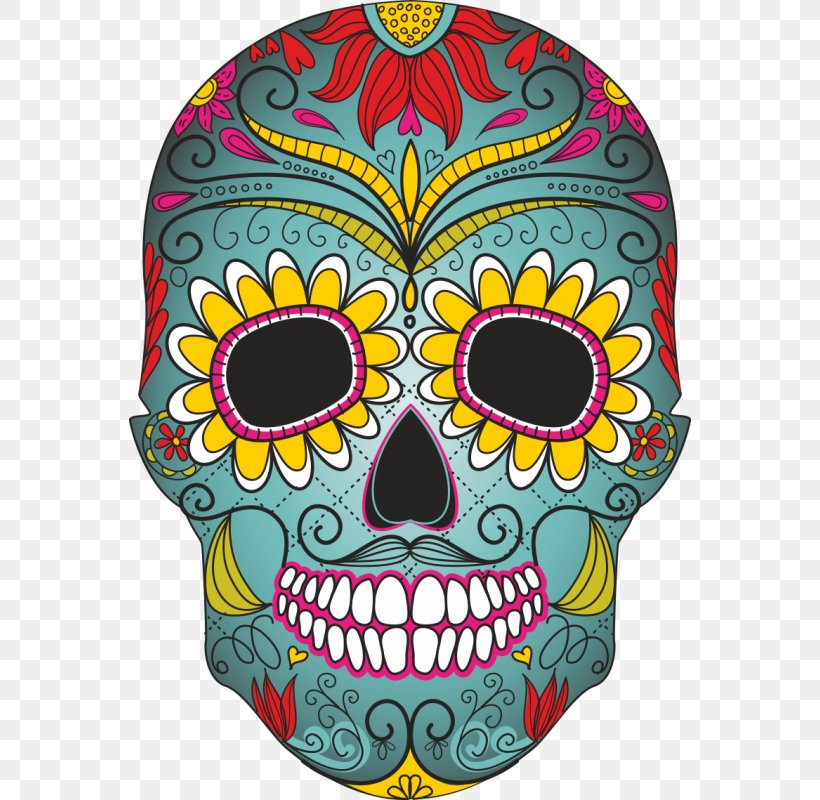 Calavera Day Of The Dead Skull Clip Art, PNG, 800x800px, Calavera, Altar, Bone, Candy, Creative Market Download Free