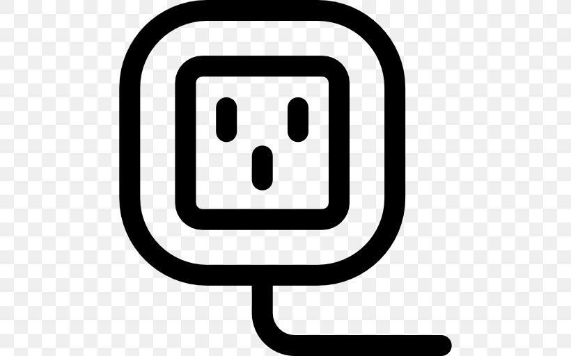 Electric Socket, PNG, 512x512px, Technology, Black And White, Diario As, Network Socket, Smile Download Free