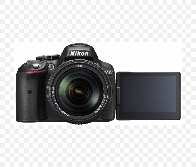 Nikon D5300 AF-S DX Nikkor 18-140mm F/3.5-5.6G ED VR Nikon D5600 Digital SLR Nikon AF-S DX Nikkor 35mm F/1.8G, PNG, 700x700px, Nikon D5300, Afs Dx Nikkor 18140mm F3556g Ed Vr, Autofocus, Camera, Camera Accessory Download Free